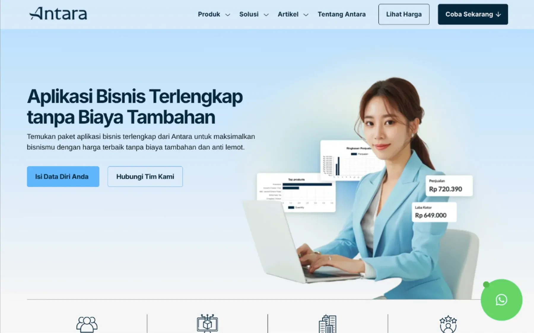 Antara Systems - Website Revamp