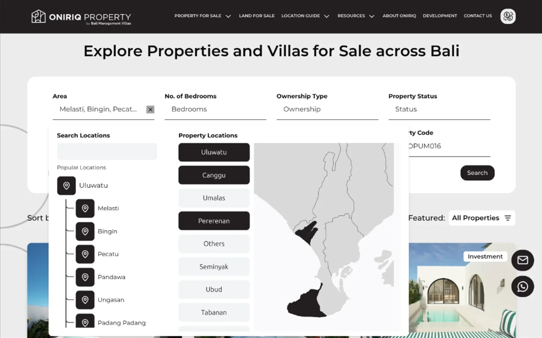 Oniriq Website