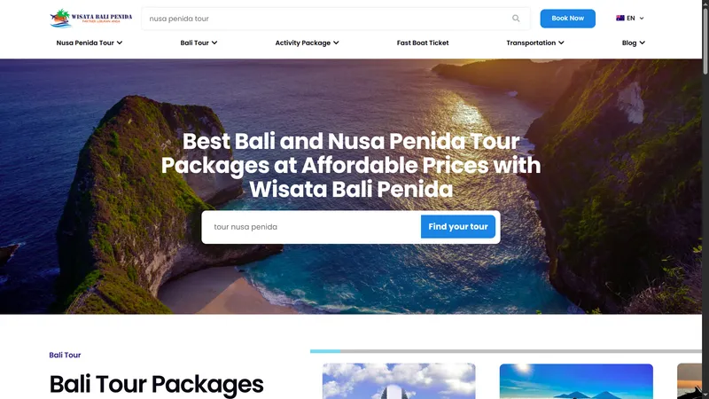 Wisata Bali Penida - Web Revamp & Localization Contents